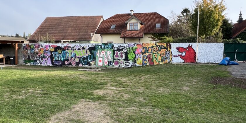 Graffitiworkshop in Königstetten 🎨🖌️😄😄