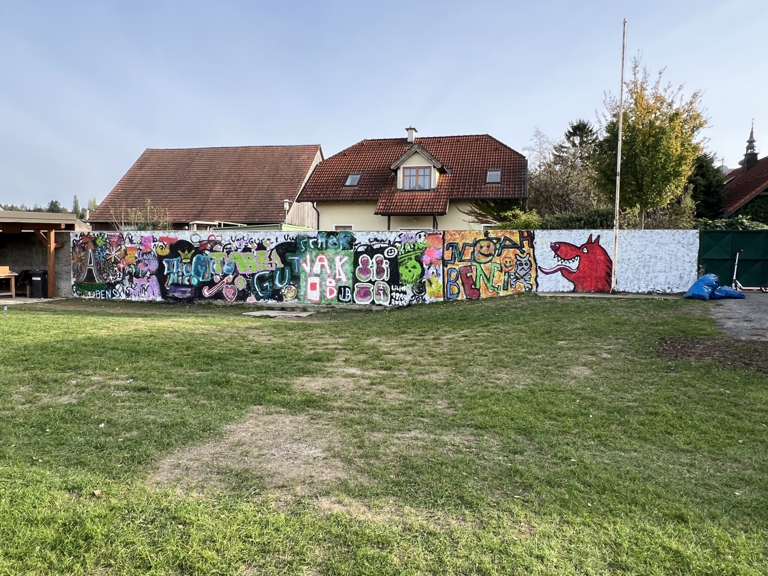 Graffitiworkshop in Königstetten 🎨🖌️😄😄