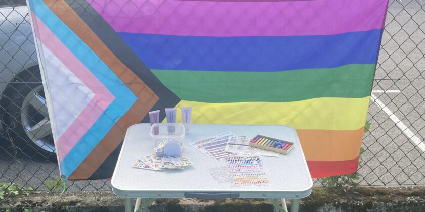 Pride Café im Gemma!-Garten